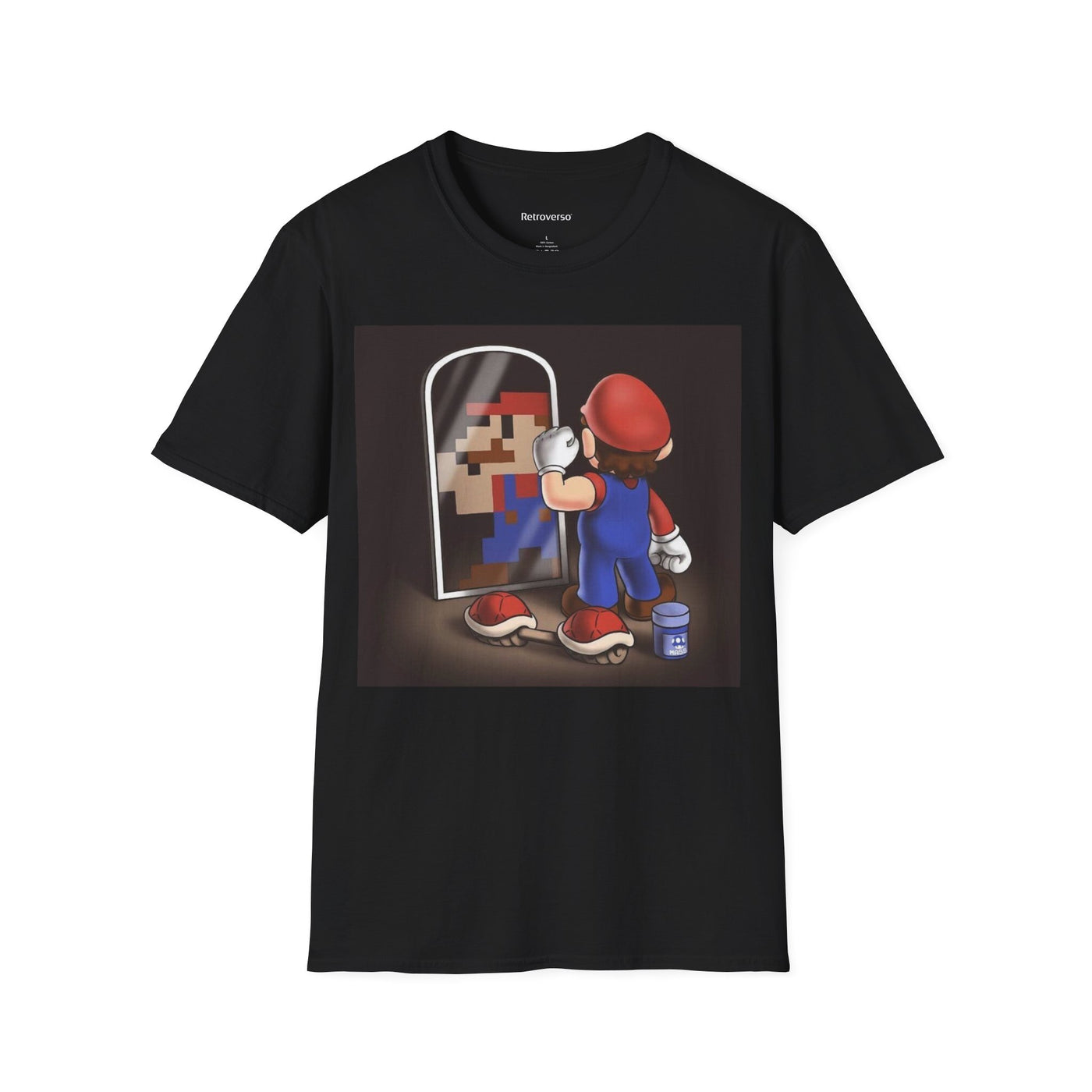 T-shirt NES Mario Pixel Art