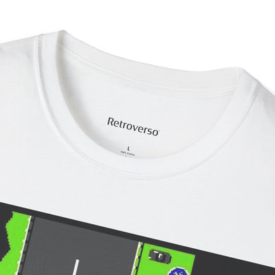 T-shirt NES Road Fighter 8 bit