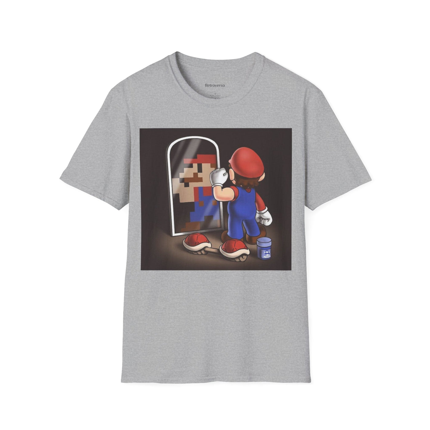 T-shirt NES Mario Pixel Art