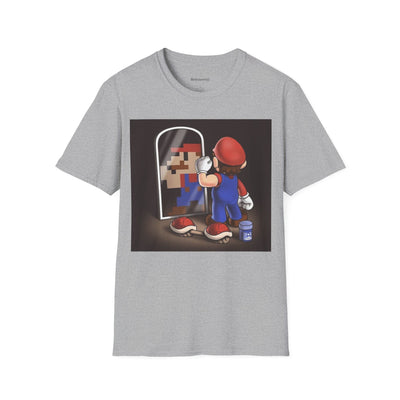 T-shirt NES Mario Pixel Art