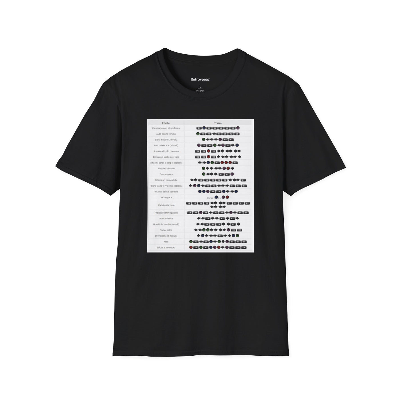 T-shirt Gta San Andreas Cheats