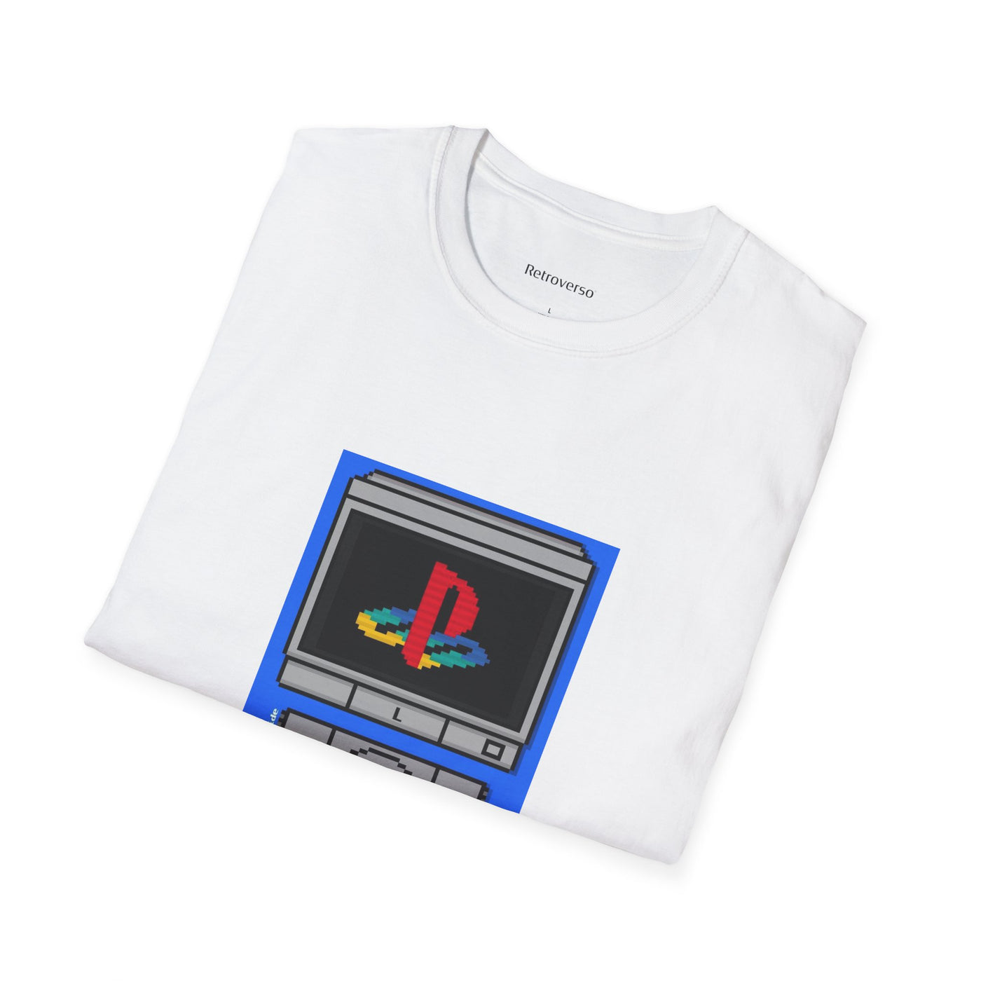 T-shirt PS1 Pixel Art