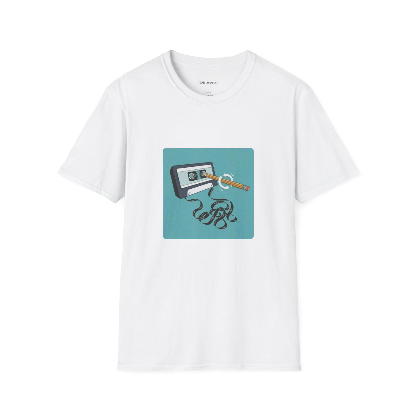 T-shirt Rewind Music Tape