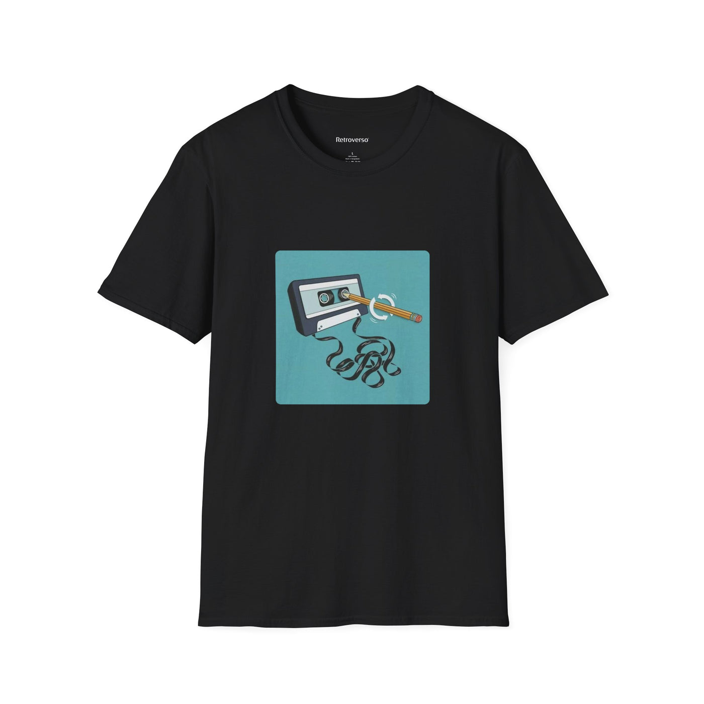 T-shirt Rewind Music Tape