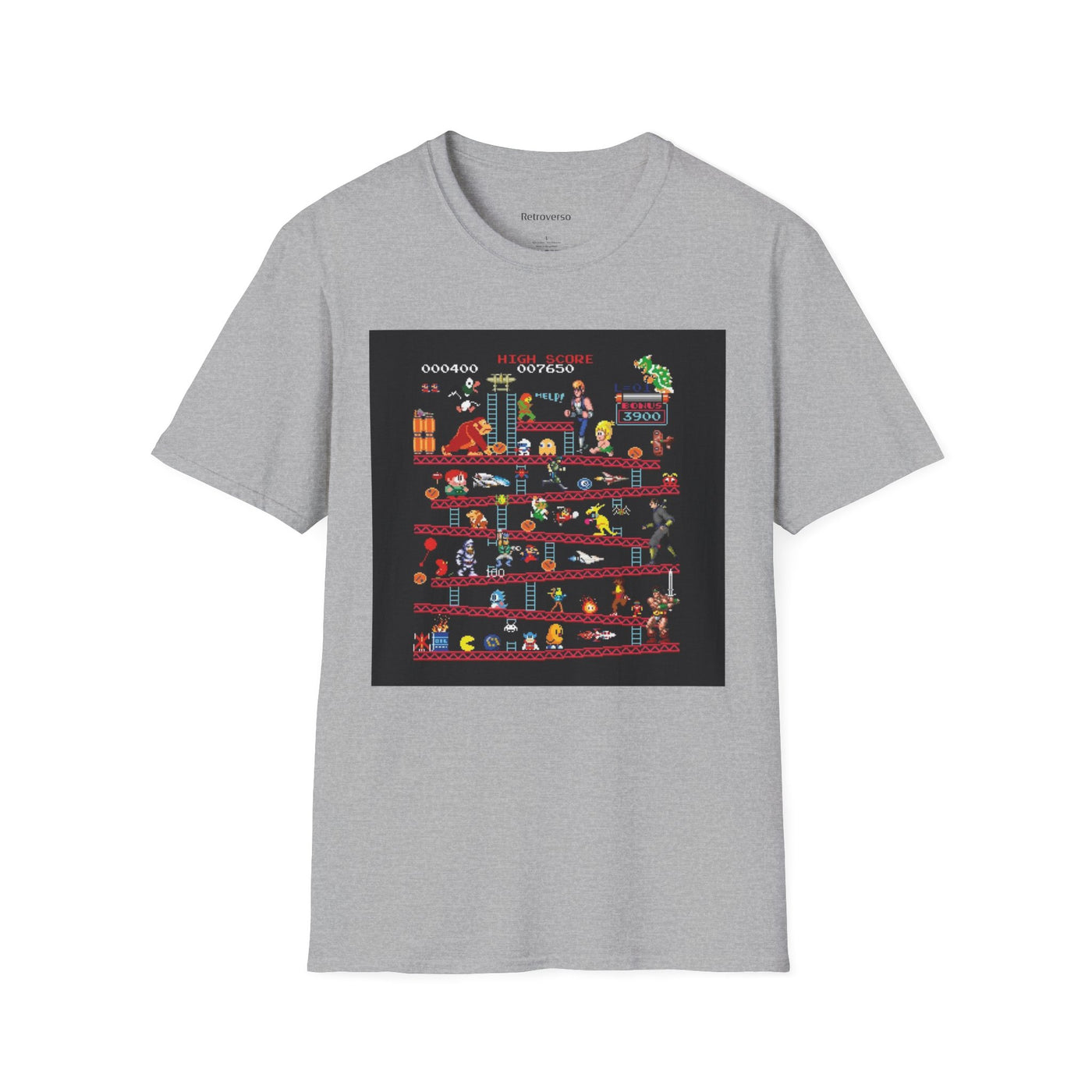T-shirt Arcade Level Up