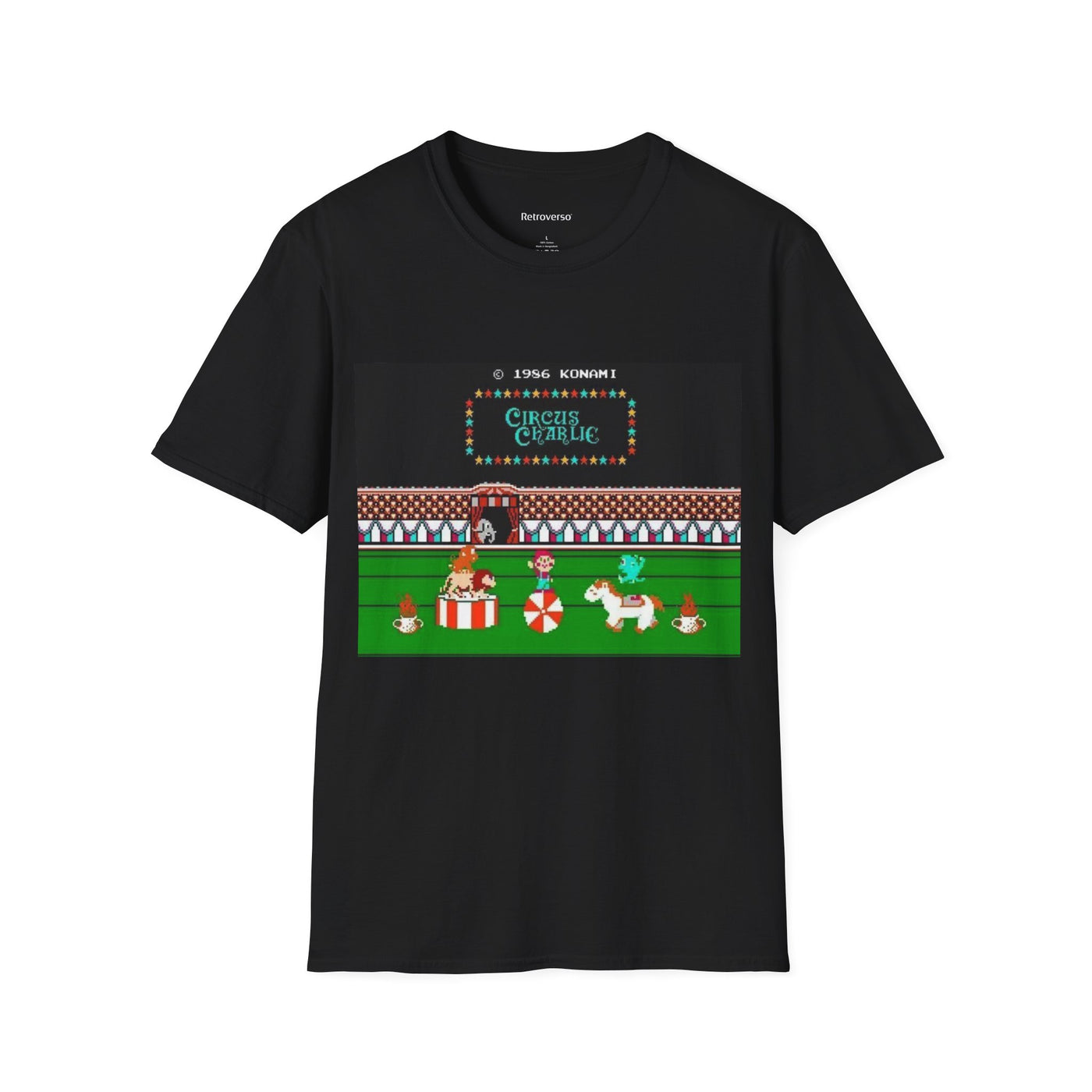 T-shirt NES Arcade Circus Charlie