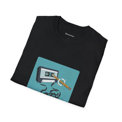 T-shirt Rewind Music Tape