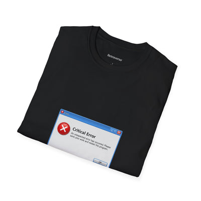 T-shirt Windows Error Message