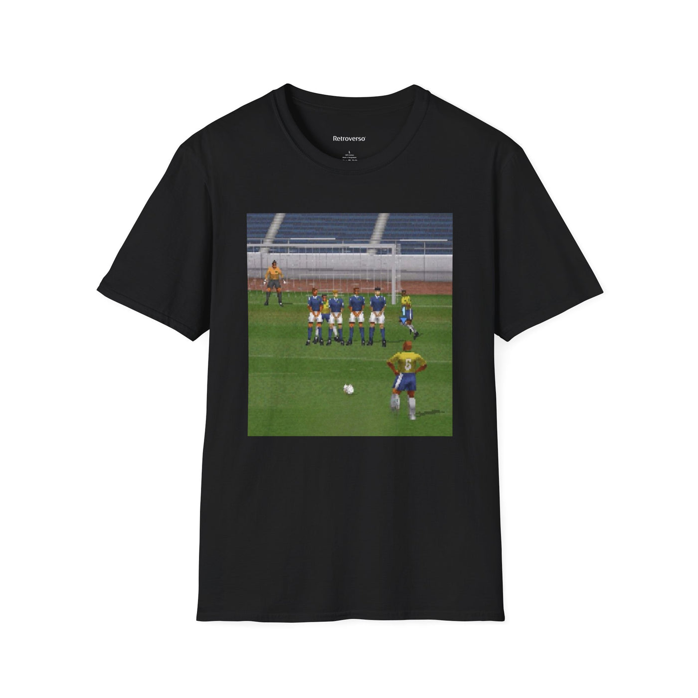T-shirt Winning Eleven Roberto Carlos Free Kick