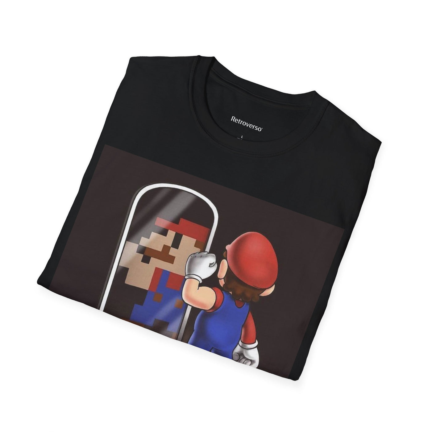 T-shirt NES Mario Pixel Art