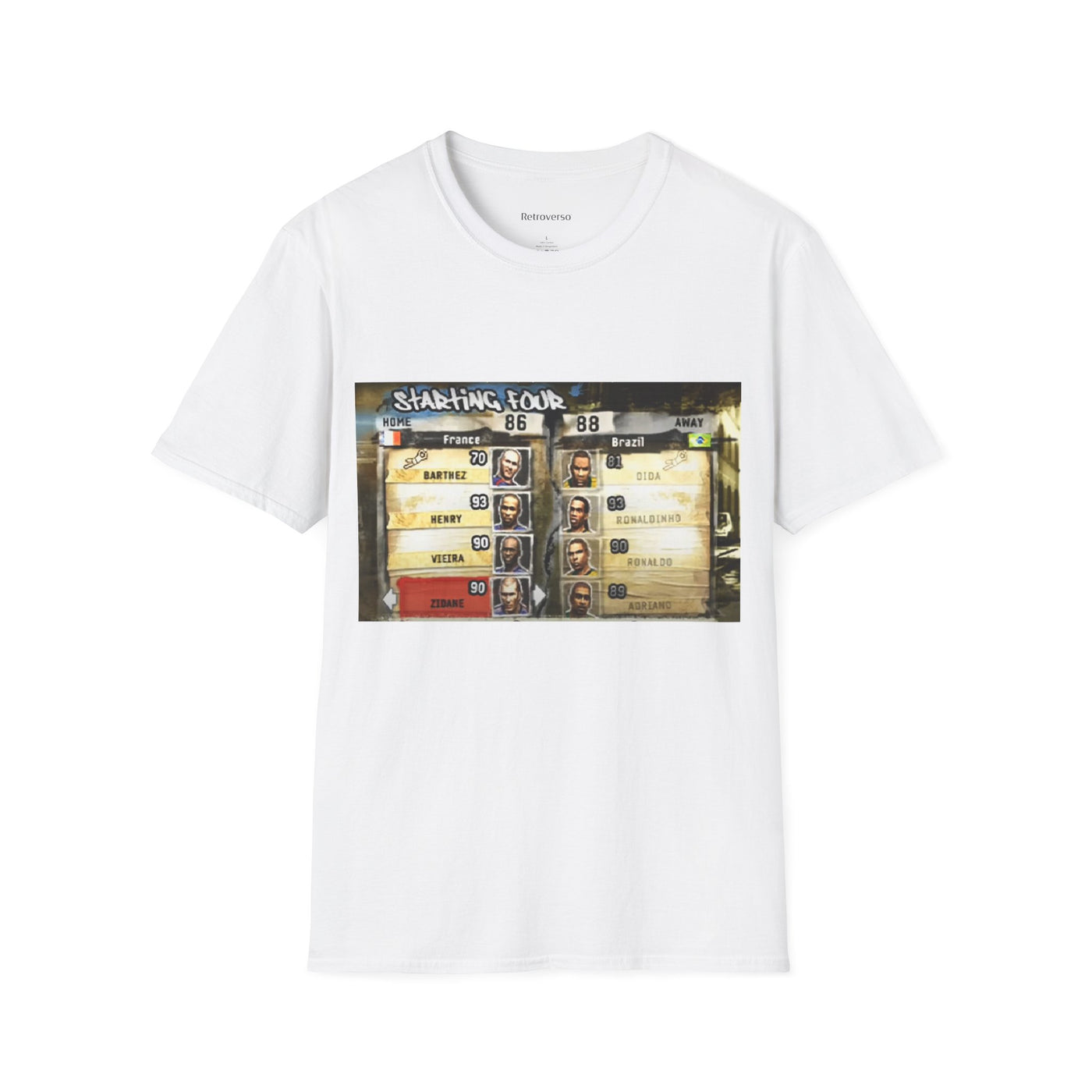 T-shirt Fifa Street 2  France vs Brazil