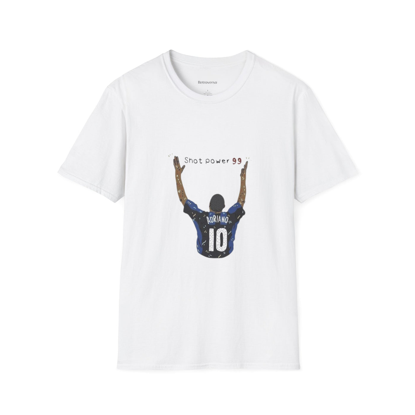T-shirt PES 6 Adriano Shot Power 99