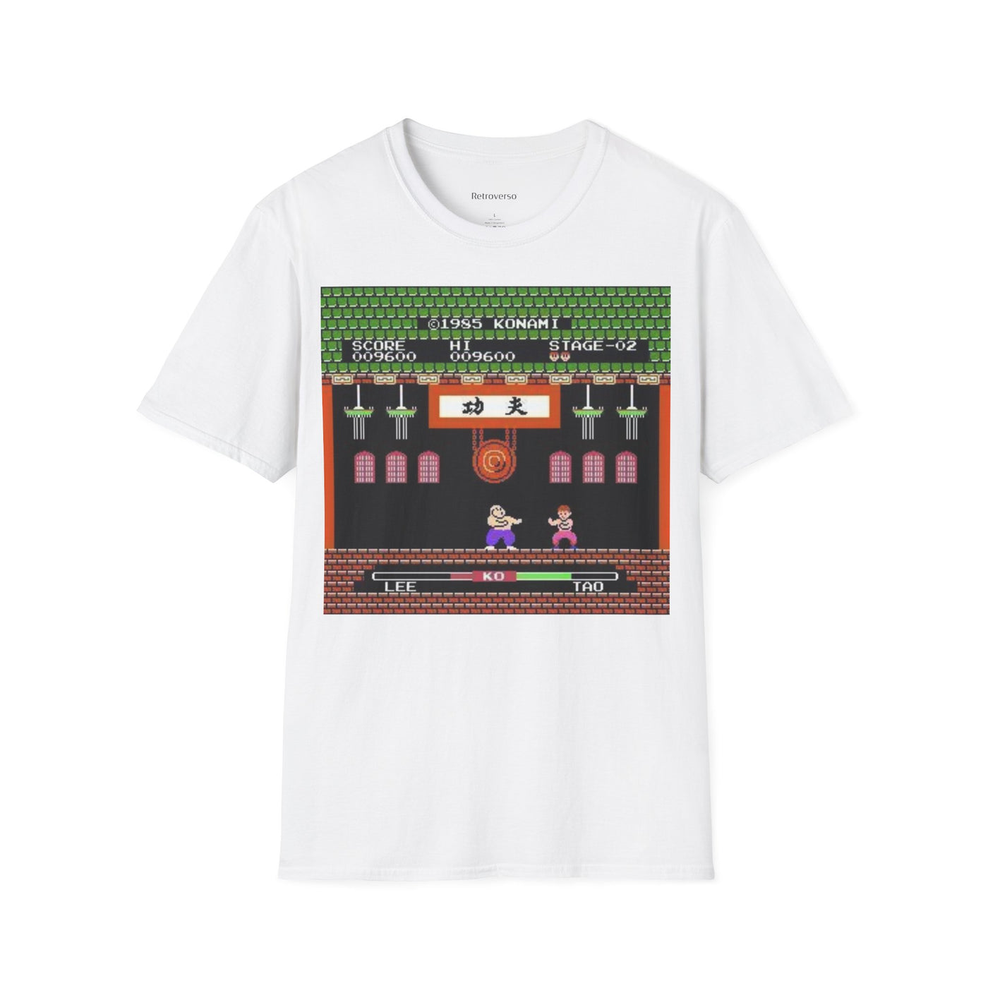 T-shirt NES Yie Ar Kung-Fu 1985