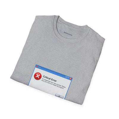 T-shirt Windows Error Message