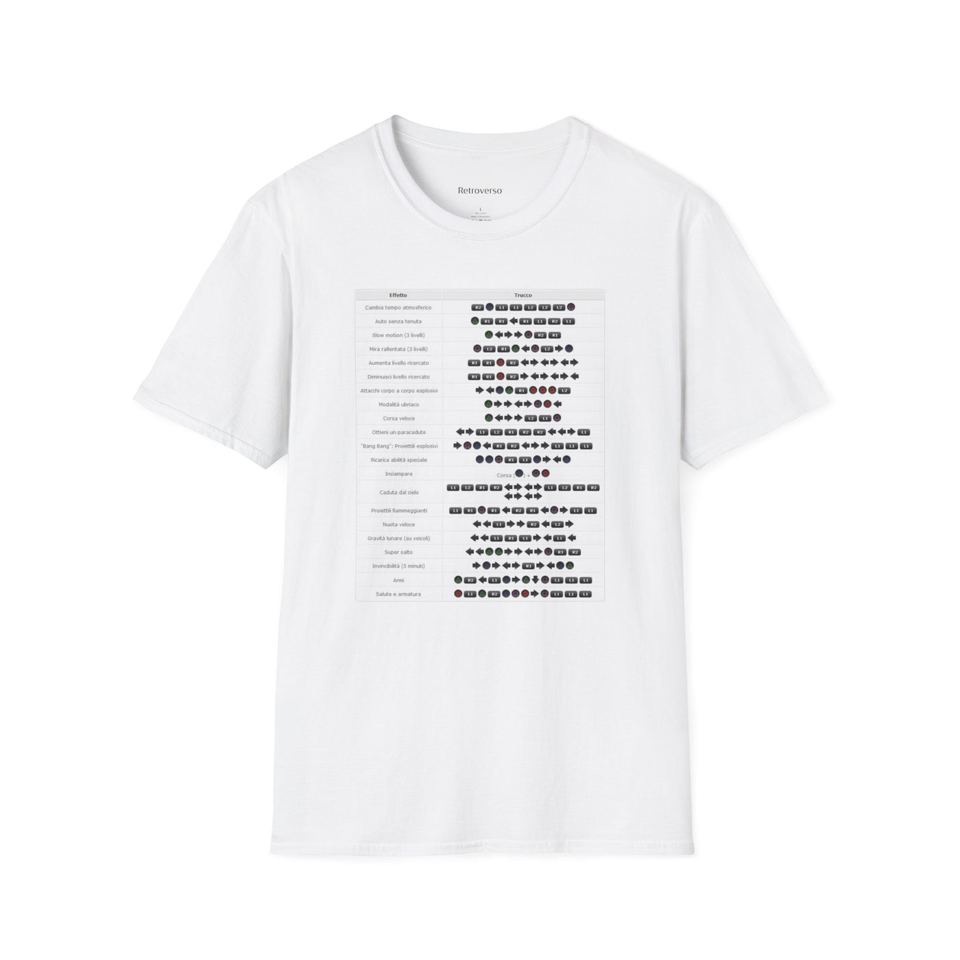 T-shirt Gta San Andreas Cheats