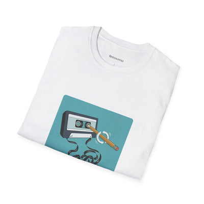 T-shirt Rewind Music Tape