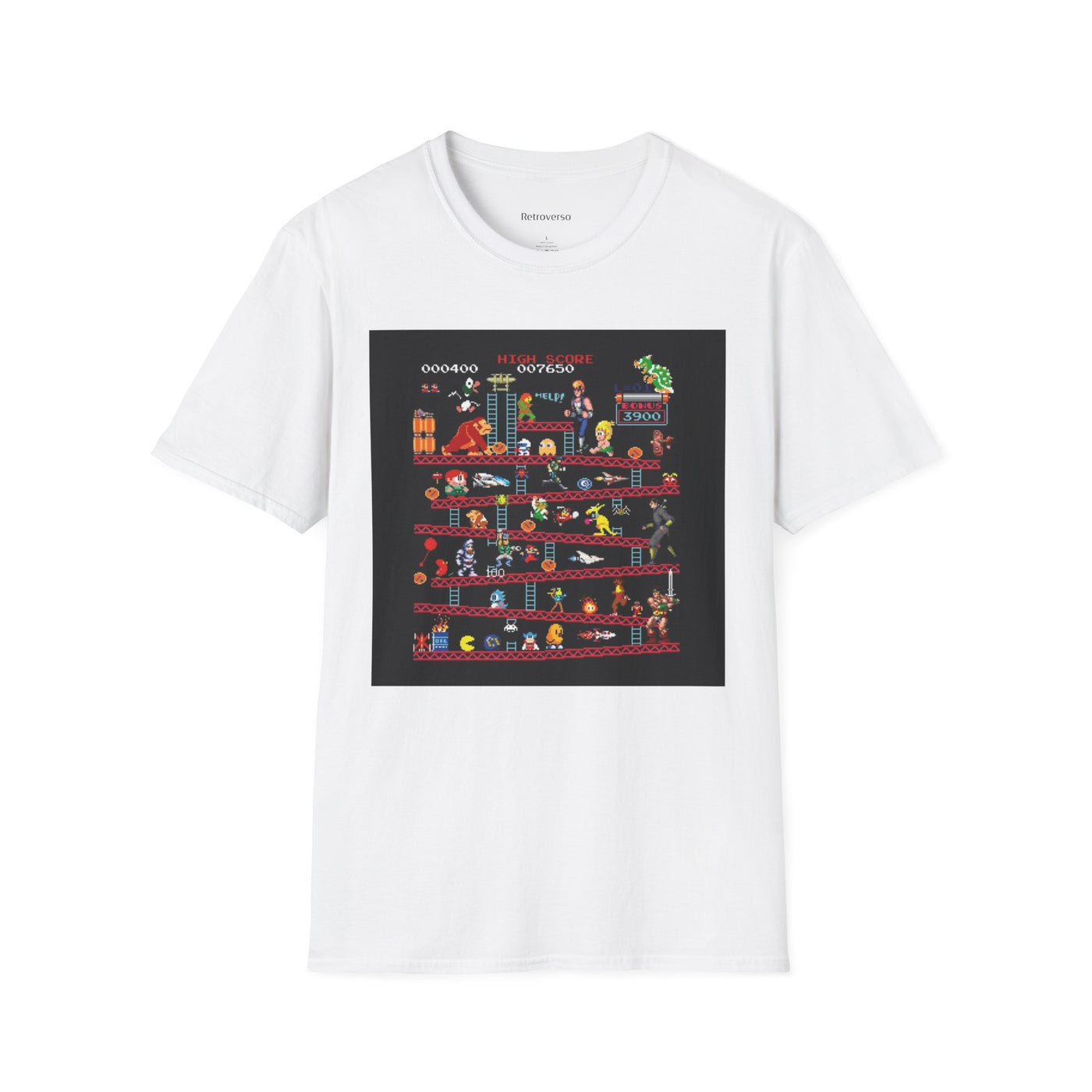 T-shirt Arcade Level Up