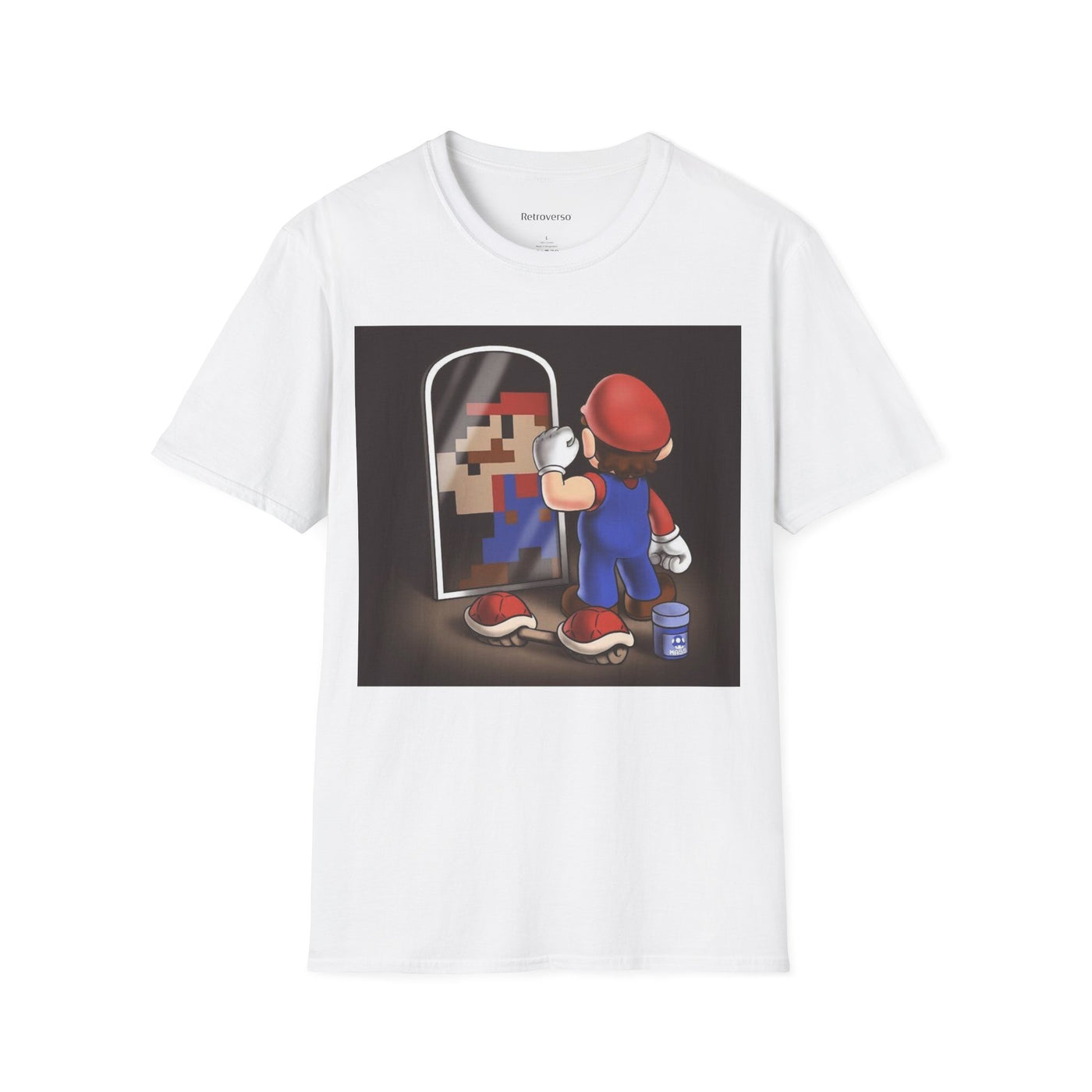 T-shirt NES Mario Pixel Art