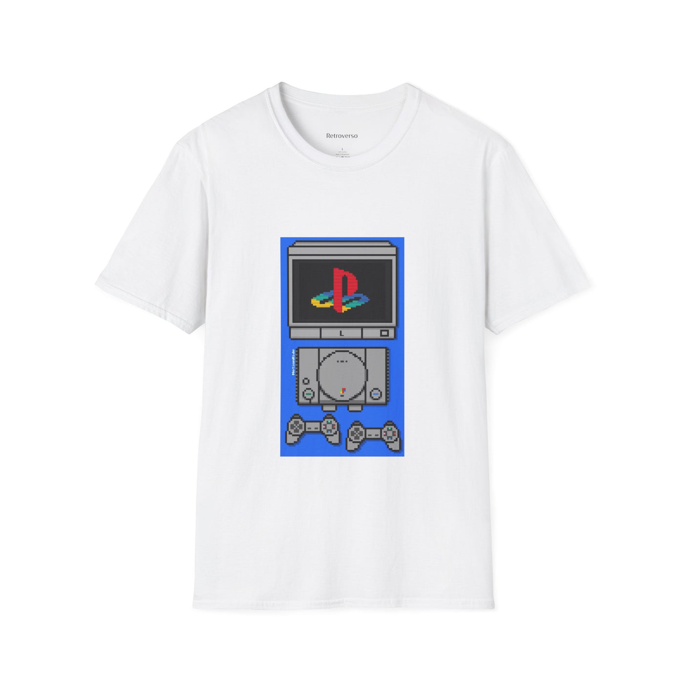 T-shirt PS1 Pixel Art