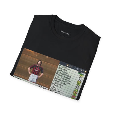 T-shirt PES 6  Andrea Pirlo Statistics