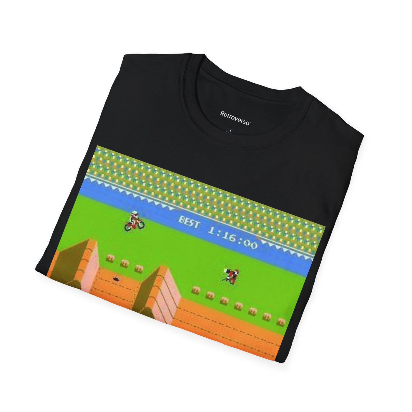 T-shirt NES Excitebike 8 bit
