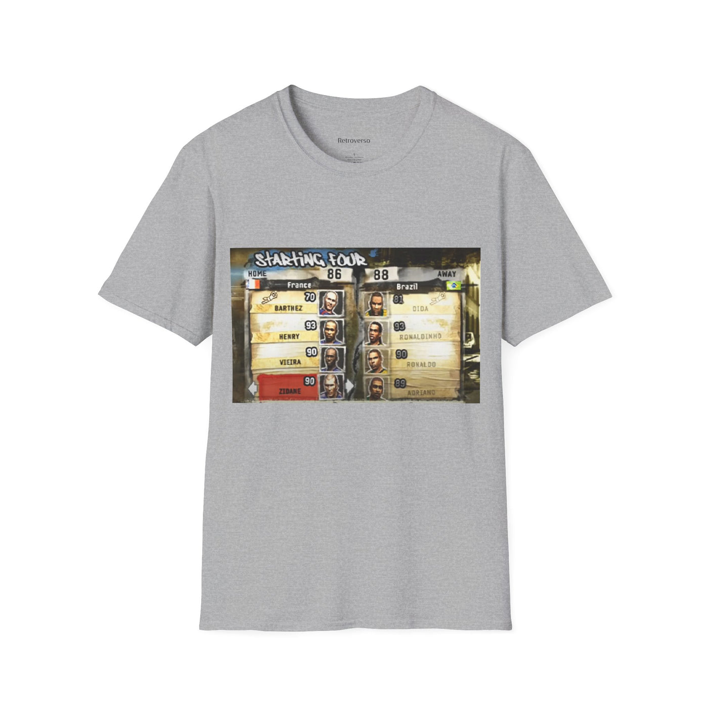 T-shirt Fifa Street 2  France vs Brazil