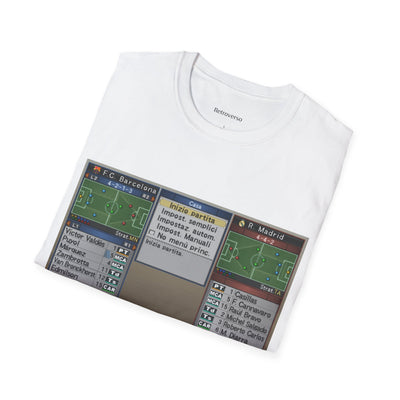 T-shirt PES 6 Barca vs Real Statistics