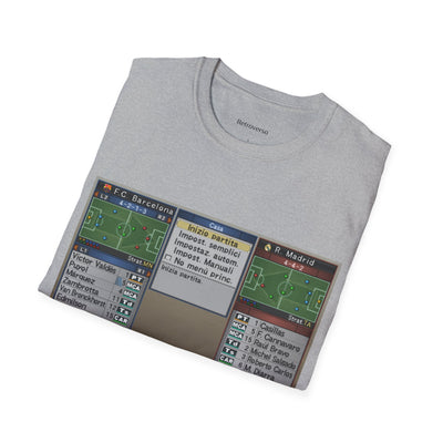 T-shirt PES 6 Barca vs Real Statistics
