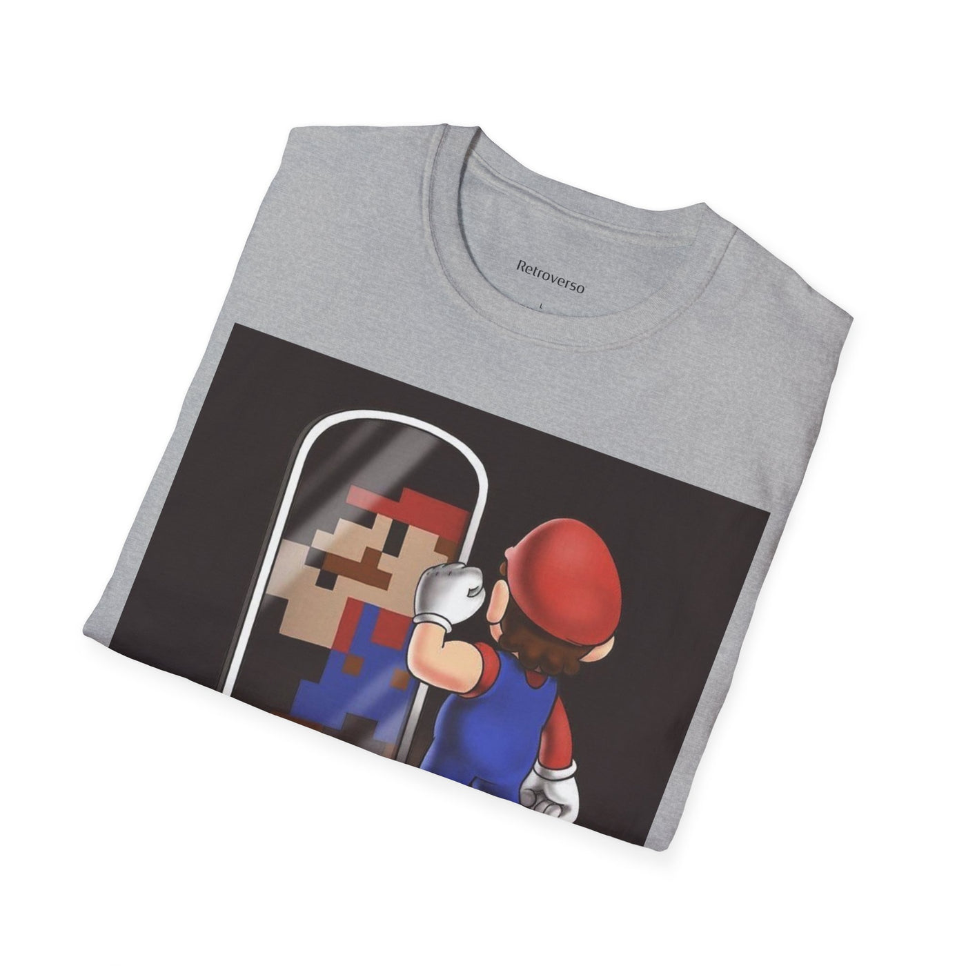 T-shirt NES Mario Pixel Art