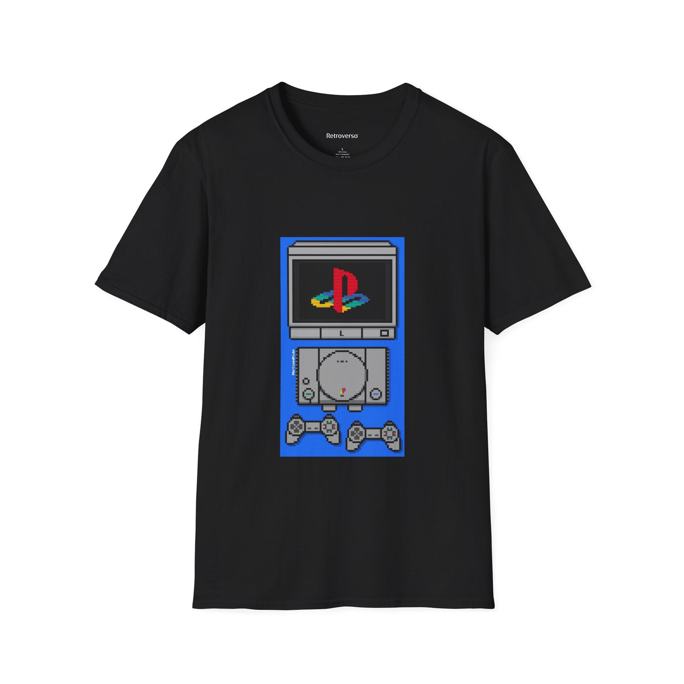 T-shirt PS1 Pixel Art