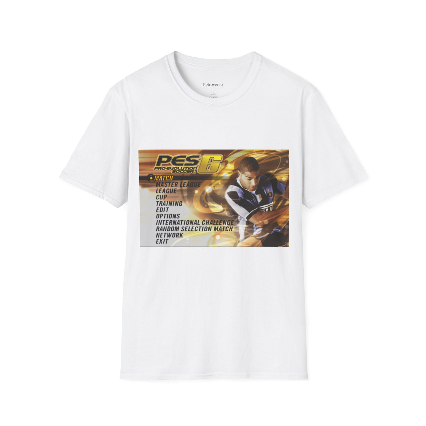 T-shirt PES 6 Menu