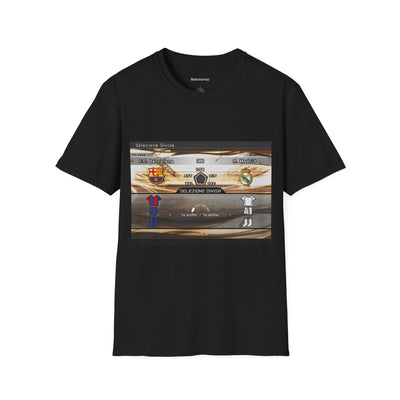 T-shirt PES 6 Barcelona vs Real Madrid
